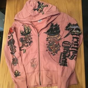 Disneyland Pirates of the Caribbean tattoo hoodie